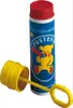 A bottle of PUSTEFIX bubble solution with its yellow cap and wand detached. Anteprima dell’immagine prodotto