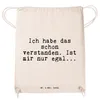 Mr. & Mrs. Panda Jutebeutel Ich habe das schon... - Produktbild-Vorschau 3