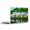 MuchoWow® Laptop Aufkleber Sticker Cover Farbige Häuser in Produktbild-Vorschau 1