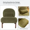 Fluwelen fauteuil voor de woonkamer, comfortabel, dik Productafbeelding-voorbeeld 3