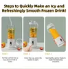 Tragbarer Mini-Mixer für Smoothies, 2400mAh, 600ml, 12 Produktbild-Vorschau 7
