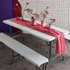 Set tavolo da ricevimento pieghevole in plastica con 2 Anteprima dell’immagine prodotto 2