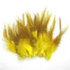 Federn Hahnenfedern, ca. 10-15 cm, 50 Stück, Gelb Produktbild-Vorschau 3