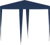 vidaXL Tenda per feste 2x2 m blu Anteprima dell’immagine prodotto 13