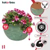 KOTARBAU® Květináč keramický velký Výška 25 cm ⌀ 38 cm Náhled obrázku produktu 4
