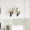 vidaXL Blat 40x30x2 cm prostokątny z litego drewna Podgląd zdjęcia produktu 2