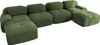 MODFU 4-Sitzer Ecksofa Cord,Modulares Sofa mit Geschwungene Produktbild-Vorschau 9