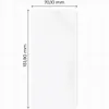 A diagram showing the dimensions of a product on a grid background. Produktbild-Vorschau