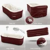 Tubble® Royale Badewanne Aufblasbar Deep Burgundy 255 Liter Produktbild-Vorschau 6