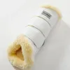 Kavalkade Gamaschen Show mit Kunstfell Beinschutz Weiß S Produktbild-Vorschau 5