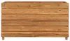 vidaXL Lit surélevé 100x40x55 cm teck vieux bois et acier Voir les images du produit 2