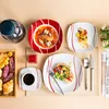 service de table 30 pièces, service combiné en porcelaine, Voir les images du produit 7