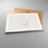 Gerahmtes Poster - Rahmen in heller Eiche - Frau Rücken Produktbild-Vorschau 3