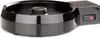 A black coffee percolator base with a switch on the side, shown from a slightly elevated side angle against a white background. Anteprima dell’immagine prodotto
