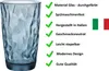 Longdrink Gläser 47cl Diamond Ocean Blue - 6 Stück Produktbild-Vorschau 3