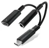 CELLONIC 2-in-1 Adapter USB-C Klinke 3,5 mm Aux-Splitter Produktbild-Vorschau 1