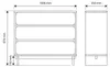 Selsey WUWU - Kommode mit 3 Schubladen, Greige 101 cm Produktbild-Vorschau 7