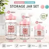 6 Vorratsgläser Spaßgläser Aufbewahrungsgläser Vorratsdosen Produktbild-Vorschau 6
