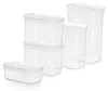 EMSA N1142800, Set, Rechteckig, 6,25 l, Transparent, Weiß, Produktbild-Vorschau 1