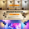 LED Stehlampe Dimmbar RGB mit Fernbedienung, Moderne Produktbild-Vorschau 2
