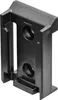 A black plastic connector piece for a modular storage system. Anteprima dell’immagine prodotto
