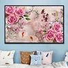 5D Diamant Painting Kit Full Bohrer Rose Diamond Painting Produktbild-Vorschau 5