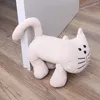 Zarážka na dvere ( béžová ) mačka 25x20cm taška na dvere, Náhľad obrázku produktu 2