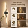 Lampada da parete LED moderna, dimmerabile, con luce bianca Anteprima dell’immagine prodotto 5