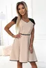Numoco Formelle Frauenkleider Silvia beige XL Produktbild-Vorschau 1