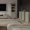 Masseno Kommode TORINO 158 cm Sideboard mit 3 Türen für Produktbild-Vorschau 2