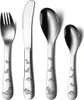 Stück Kinderbesteck mit Gravur, Edelstahl Besteck Set, Produktbild-Vorschau 1