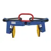 A blue stone clamp with yellow gripping pads and a red handle, isolated on a white background. Náhled obrázku produktu