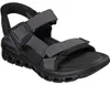 Skechers Glide Step Dovah Sandale Schwarz Produktbild-Vorschau 8