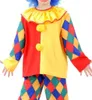 Kinderkostüm Clown, 2tlg. Oberteil und Hose, kunterbunt, Produktbild-Vorschau 3