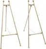 stojak podłogowy 2PCS Gold Iron Easel Art Display Ślubny Podgląd zdjęcia produktu 1