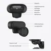 Diagrams of a black security camera with labels pointing to different components. Produktbild-Vorschau