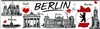 Magnet 17 x 5 cm - Berlin Souvenir - Sehenswürdigkeiten 05 Produktbild-Vorschau 1