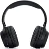 A pair of black wireless headphones shown from the front. Podgląd zdjęcia produktu