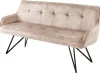 riess-ambiente Design Sitzbank EUPHORIA 160cm champagner Produktbild-Vorschau 14