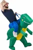 Verkleidung Erforscher auf dem Rücken eines Dinosauriers Produktbild-Vorschau 1