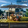 KESSER® Sonnenschirm Doppelsonnenschirm 4,6m x 2,7m | Produktbild-Vorschau 7