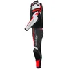 Büse Track 2-Teiler Damen Motorrad Lederkombi, schwarz/rot, Produktbild-Vorschau 2