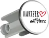 Huuraa Waschbeckenstöpsel Hartzer mit Herz 4cm Produktbild-Vorschau 1