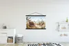 MuchoWow® Textilposter Dinosaurier - Landschaft - Tropisch Produktbild-Vorschau 2