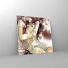 Bilder auf glas - Frau Modell - 40x40cm - Glasbilder - Produktbild-Vorschau 4