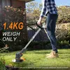 Akku-Rasentrimmer, Elektrischer Rasenschneider mit 2 Produktbild-Vorschau 6