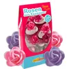 Oblaten Rosen rosa/lila, 8 Rosen-Dekore für Tortendeko aus Produktbild-Vorschau 3