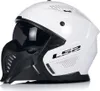 Motocyklová helma XXL LS2 OF606 Drifter Solid Bílo-06 Náhled obrázku produktu 12