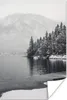 MuchoWow® Poster Wasser - Winter - Natur - Kiefernbaum Produktbild-Vorschau 1