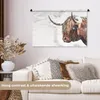 MuchoWow® Wandteppich Wandbehang Scottish Hochlandrind - Produktbild-Vorschau 2